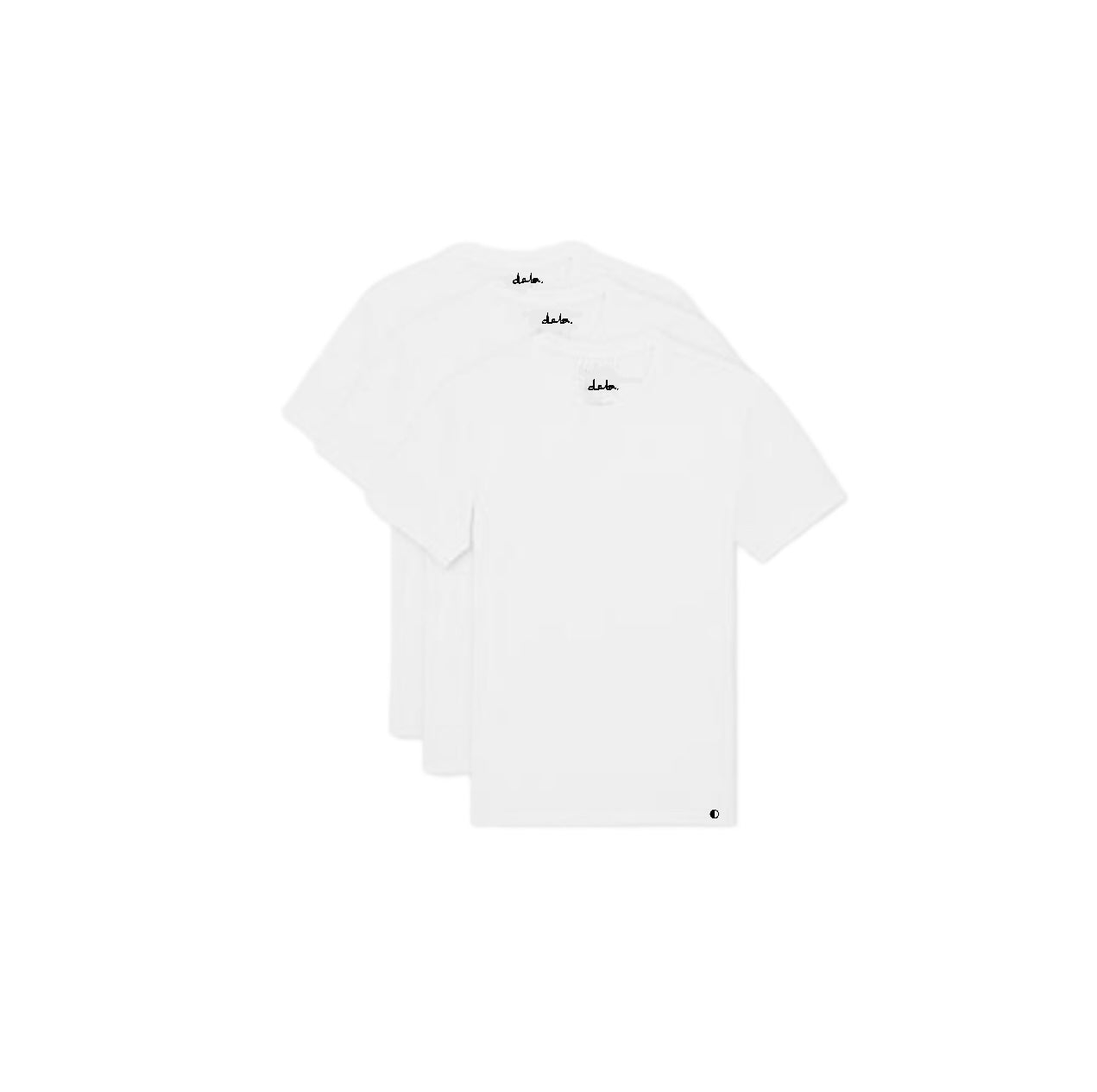 WHITE 3 PACK TEE